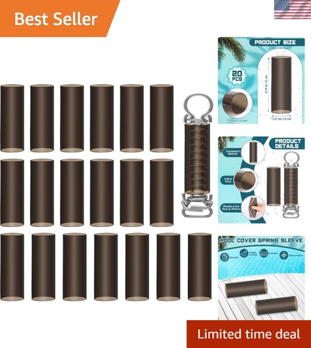 20p pool cover spring sleeves - spring,